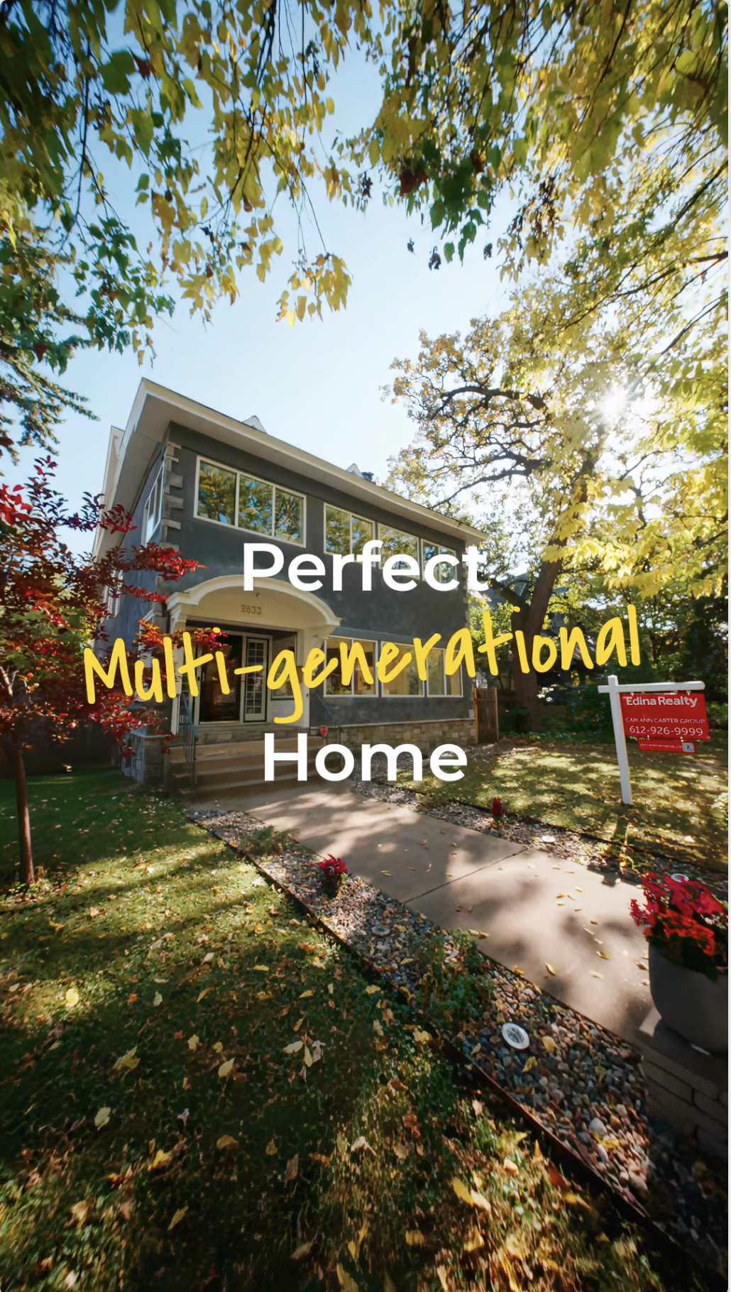 Architectural four-square home in East Isles, Minneapolis, ideal for multi-generational living and investment.