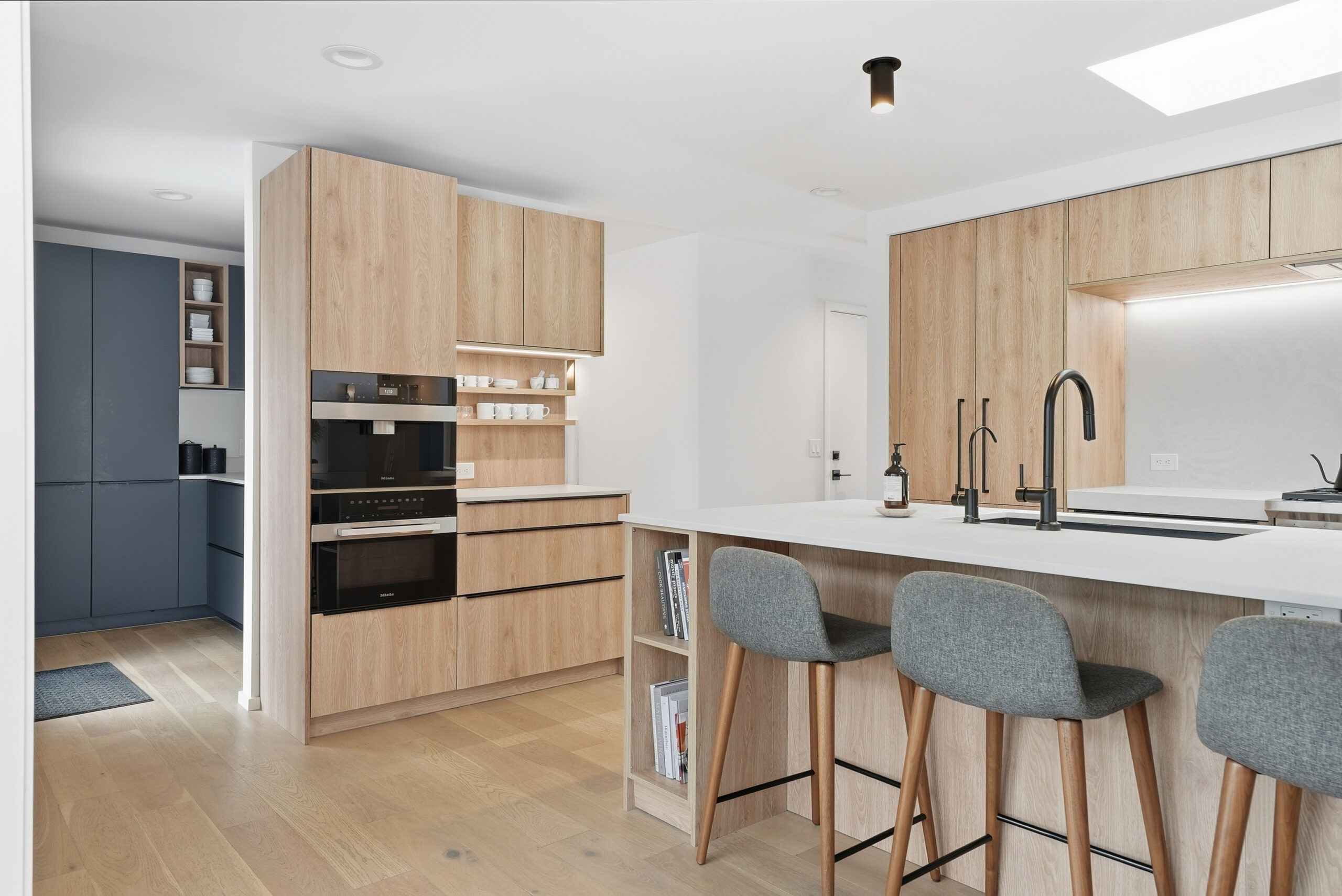 Modern kitchen interior showcasing photography and videography services for personal branding.
